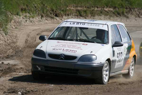 2007 mesteren Rune Staudt i Gruppe N 0-1600 ccm